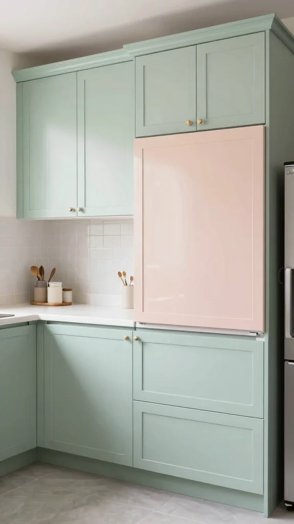15 Kitchen Cabinet Ideas to Transform Your Kitchen Completely - 14. Eco-Friendly Paint and Finishes 1
