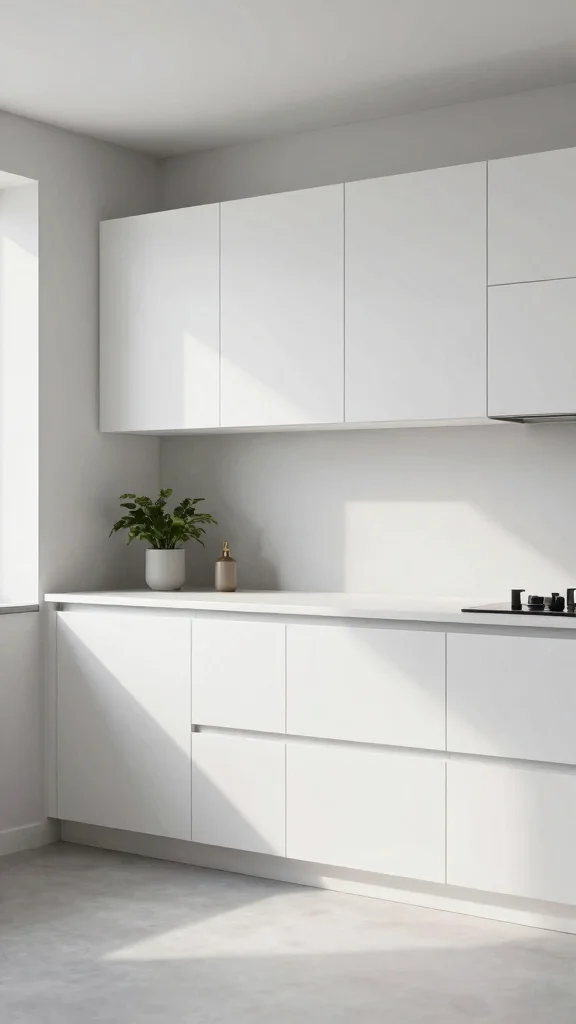 15 Kitchen Cabinet Ideas to Transform Your Kitchen Completely - 2. Minimalist Modern Designs 1