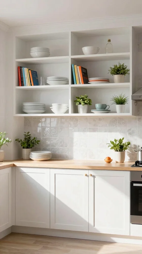 15 Kitchen Cabinet Ideas to Transform Your Kitchen Completely - 4. Open Shelving Solutions 1