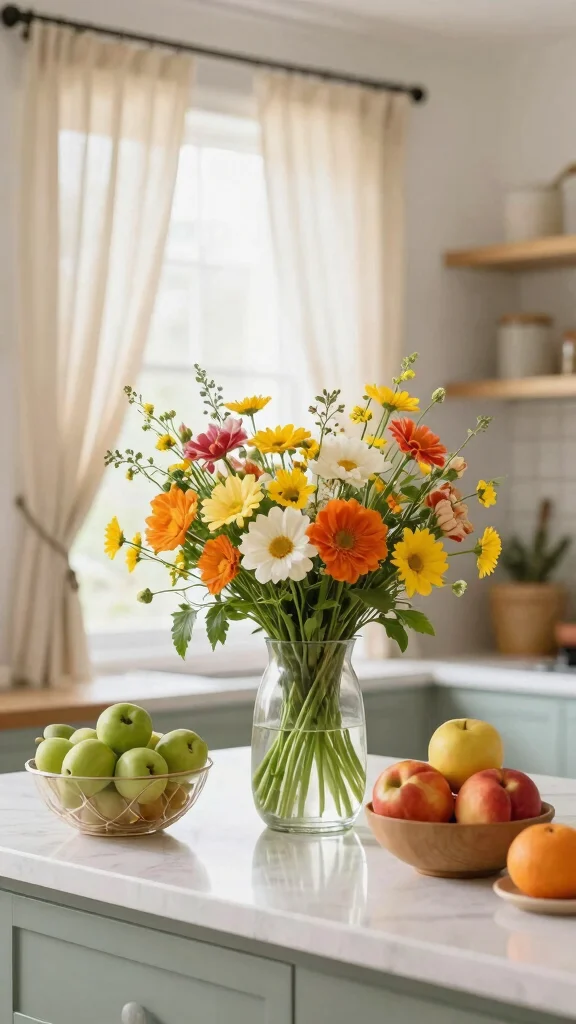 15 Kitchen Remodel Ideas That Add Value Without Breaking the Budget - 14. Seasonal Decor 1