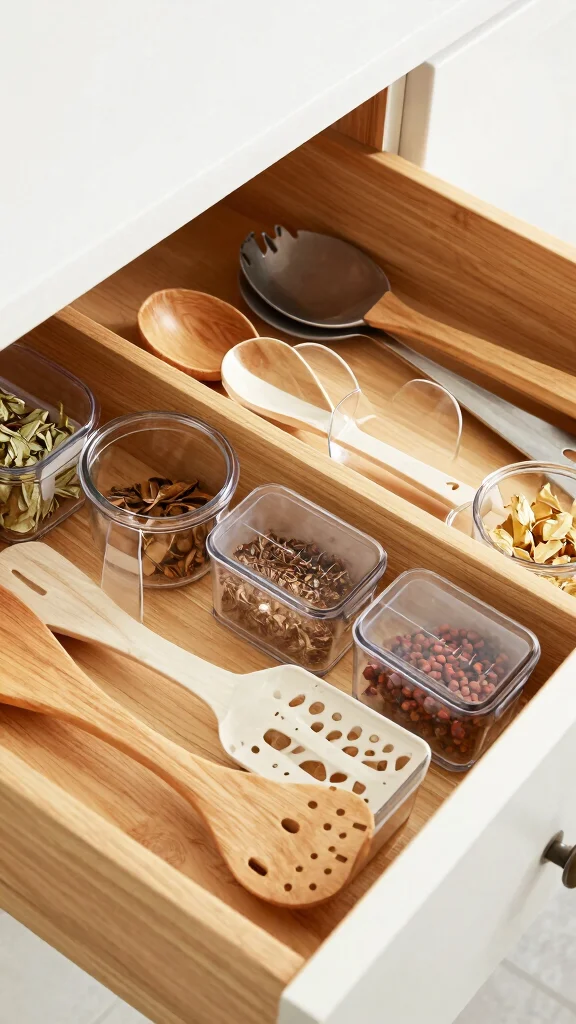 15 Kitchen Remodel Ideas That Add Value Without Breaking the Budget - 5. Creative Drawer Organizers 1