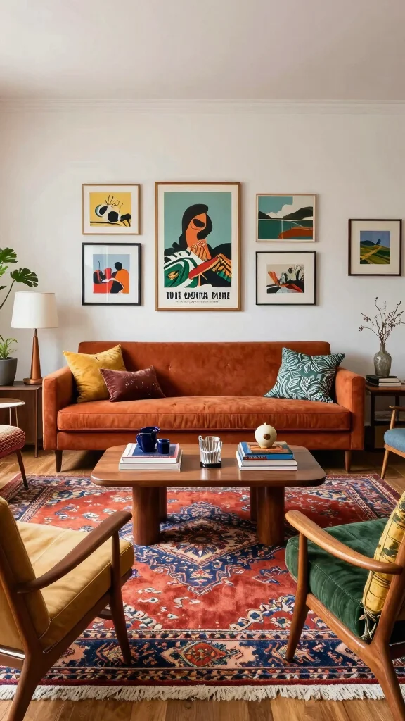 15 Living Room Furniture Ideas for Every Style and Budget - 9. Eclectic Mix 1