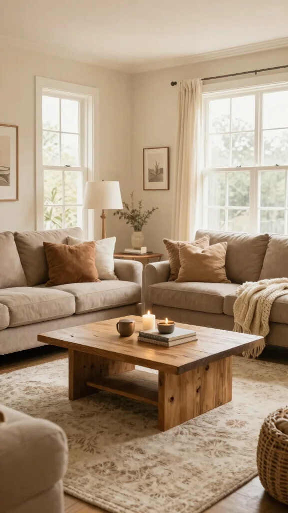 15 Living Room Paint Hues That Interior Designers Actually Use - 11. Soft Creamy Beige 1