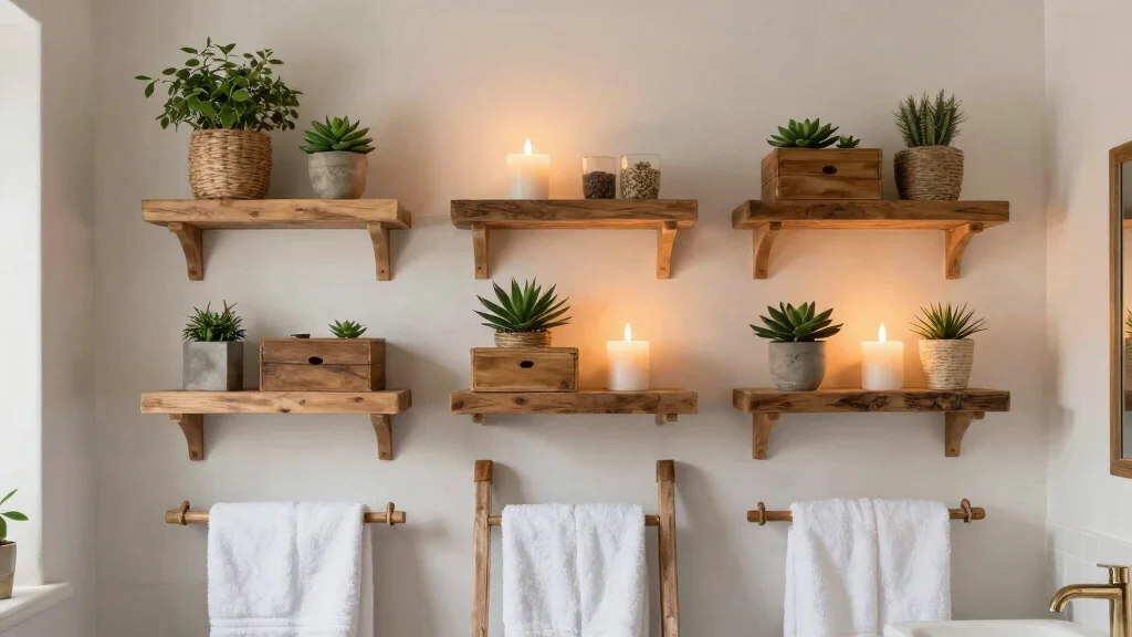 20 Bathroom Floating Shelves Decor Ideas for a Styled Look – Illinois Furniture and More