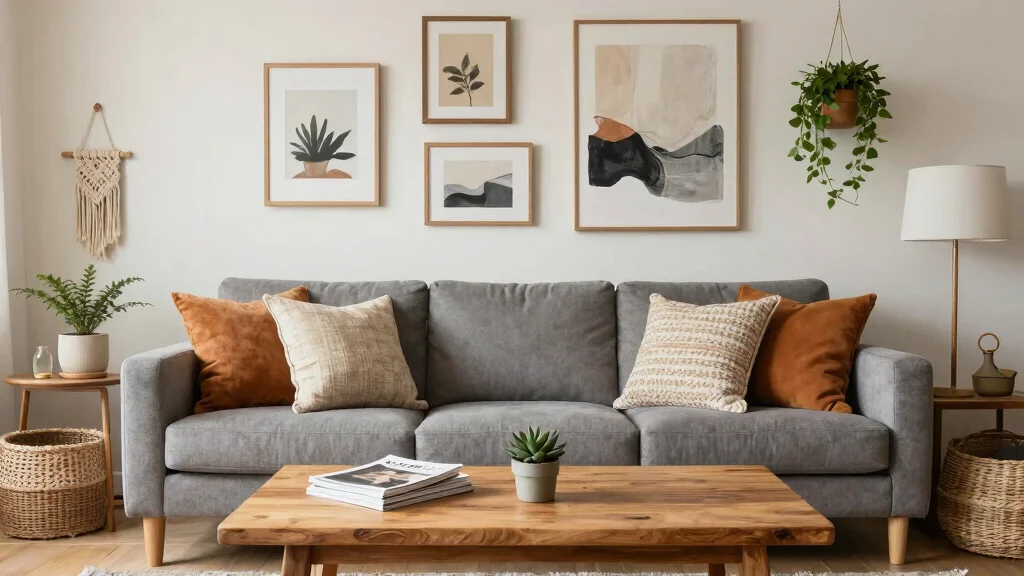 15 Wall Art Living Room DIY Ideas for Creative Homes - thenailhairdiary.com