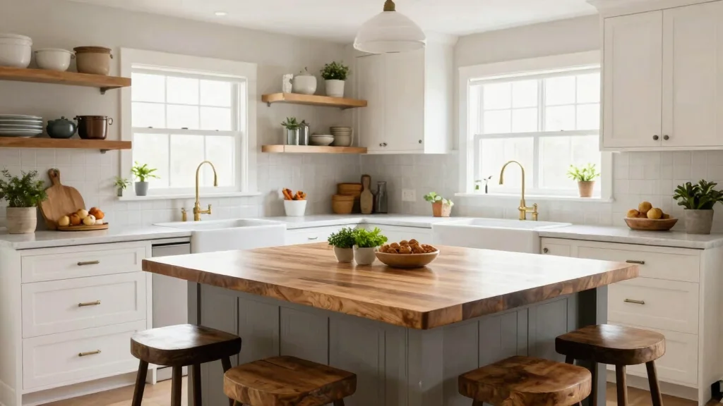 18 Butcher Block Kitchen Island Ideas for Functional Beauty - Global Decor Trends