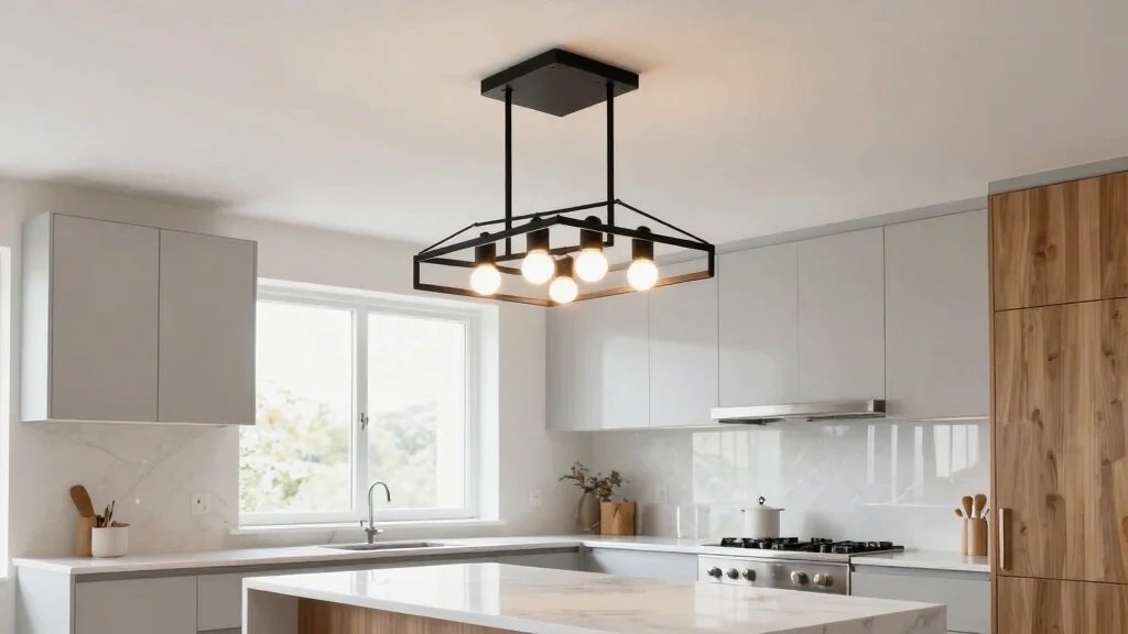 15 Kitchen Lighting Fixtures Flush Mount Ideas for Clean Lines - homemoderndesigns.com
