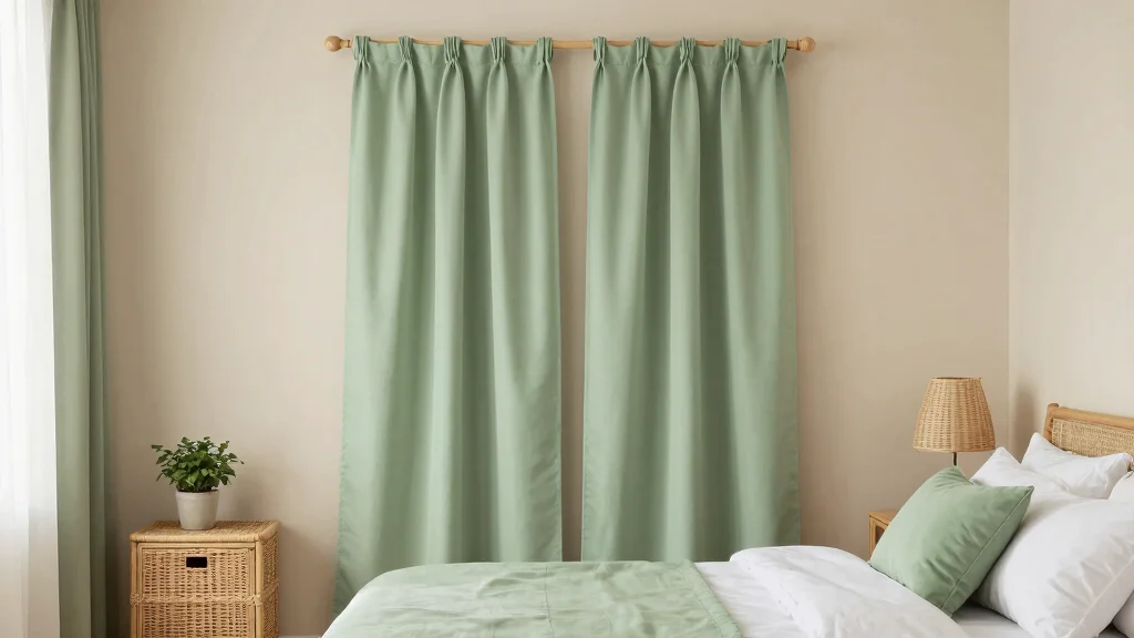 18 Sage Green Curtains Bedroom Ideas for a Soft Organic Look - Oil City Tractors