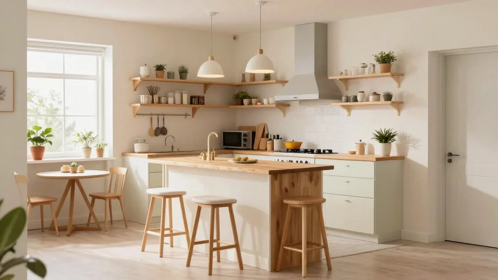 18 Kitchen Island Ideas for Small Kitchens That Maximize Space - Global Decor Trends